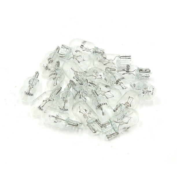 20Pcs DC 24V 5W T10 LED Amarillo Luz de Panel Bombilla Iluminación Interior para Coche