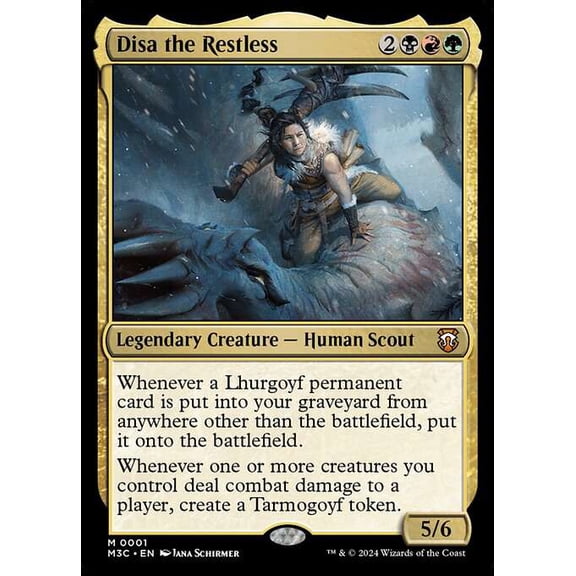 MtG Modern Horizons 3 Commander Mythic Rare Disa the Restless (FOIL) #1