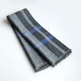 thumbnail image 2 of Bufanda clásica geométrica elegante para caballero, color gris, para otoño e invierno, a rayas, cálida, larga, tipo pashmina, 2024, 2 of 5