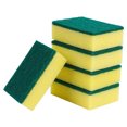 thumbnail image 4 of de Esponjas de Limpieza de de 5 Esponjas de Limpieza Esponja de Limpieza de Cocina con Esponja Abrasiva para Lavar en Ambos Rectangular Soledad esponjas y estropajos de cocina, 4 of 10