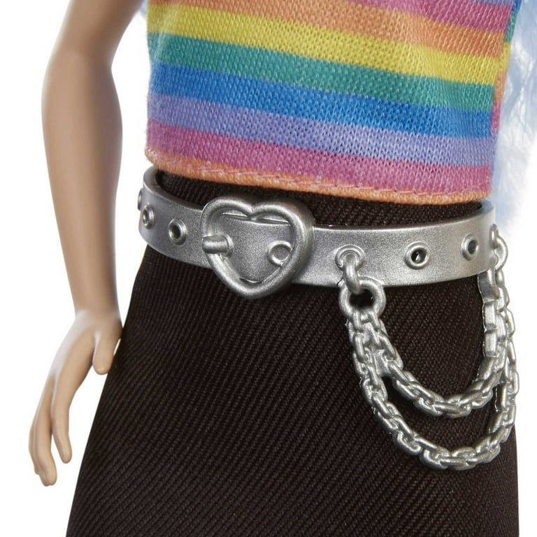 Barbie Guepardo Con Mechas Arcoiris