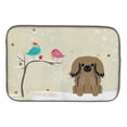 thumbnail image 2 of Christmas Presents between Friends Pekingnese Cream Dish Drying Mat, 2 of 6