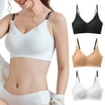 thumbnail image 2 of Yokua Invisible Wirefree Padded Bralette Sexy U-Shaped Backless Sports Bra for Women, 2 of 20