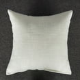 thumbnail image 5 of Linen Pillowcase Cozy Throw Pillow Luxury Decorative Pillow Cute Shaped Pillow Elegant Decor Pillow Thick Seating Pillow Bedroom Pillow Ergonomic Pillow White 15.75x15.75 Inch (1Pcs), 5 of 6
