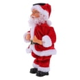 thumbnail image 2 of 1Pc Décoration de Noël Électrique Poupée Musicale Santa Claus Support à Main Jouet Santa, 2 of 8