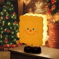 thumbnail image 1 of Luz nocturna para niños, lámpara de noche con forma de galleta, recargable por USB, brillo ajustable para niños pequeños, 1 of 5