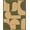 Green, Pattern 4, variant on ODIKA 8'x10' Washable Area Rug Olive Beige Geometric Artistry Modern Abstract Shapes with Bold Lines for King Size Bedroom Under Bed, Master Suite, Non-Shedding, Easy Care