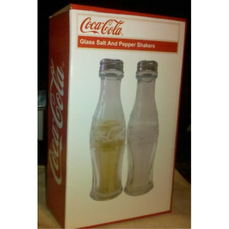 Details about   Coca-Cola Salt & Pepper Tin Shakers NEW