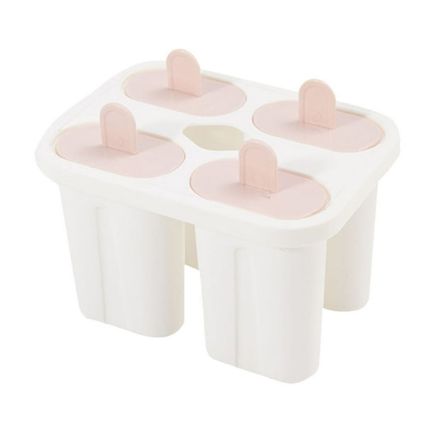Pisexur Batería de cocina Helado Paleta Helado Paleta Helado Casera Caja de paletas Hielo DIY para la cocina del hogar
