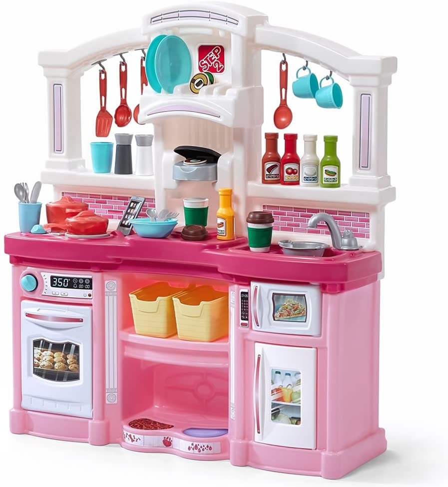 pink play kitchen accessories