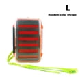 thumbnail image 1 of Double-Sided Fishing Lure Tackle Box, Clear Plastic Organizer for Hooks, Baits & Accessories, Waterproof Fly Fishing Storage Case, Small & Large Sizes Available, 1 of 8