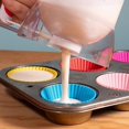 thumbnail image 4 of Mess-Free Pancakes Pourer & Cupcake Batter Dispenser | 4 Cup Capacity | Precision Pour Control & Easy-Squeeze Handle |  Kitchen Tool for Waffles, Crepes & Muffins, 4 of 6