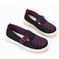 thumbnail image 7 of Women‘s Slip On Walking Shoes Lightweight Comfort with Buckle Breathable Casual Shoes Non-Slip for Garden & Leisure Black 7, 7 of 7