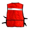 thumbnail image 2 of Chaleco Brigadista Mexsafe Unitalla Color Rojo, 2 of 3