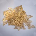 thumbnail image 2 of Crystal Candy Metallic Gold Edible Butterflies - Pack of 22, 2 of 2