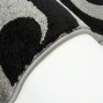 thumbnail image 2 of Ladole Rugs Botanical Turkish Durable Beatuiful Modern Area Rug Carpet in Gray Black, 6'2" x 9'2" (190cm x 280cm), 2 of 3