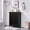 Black, variant on Yaheetech Wooden Floor Cabinet with 2 Durable Doors and 2 Adjustable Shelves, Gray