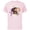 Soft Pink, variant on Disney Encanto Mirabel Isabela Luisa Power Trio - Short Sleeve Cotton T-Shirt for Adults - Customized-Black