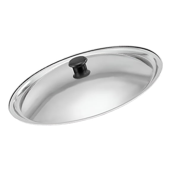 ACDANC 2026 New Universal Lid for Pot Pan Skillet Stainless Steel Skillet Lid Replacement Pot Lid with Bakelite Knob for Kitchen, Cooking, Sautéing, Simmering, Home Cooking (27.5Cm)