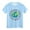 Sky Blue, variant on FUNDUFI Toddler Kids Boys Tee Shirts Short Sleeve Cartoon Earth Printed T Shirts Soft Comfortable Summer Shirt Tops 2-3 Years