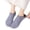 Grey, variant on Women's Soft Sole Slipper Socks with Grippers, Thick Warm Cozy Sherpa Lined Home Socks Set, Cable Knitted Non- Fluffy Winter House Bedroom Slippers
