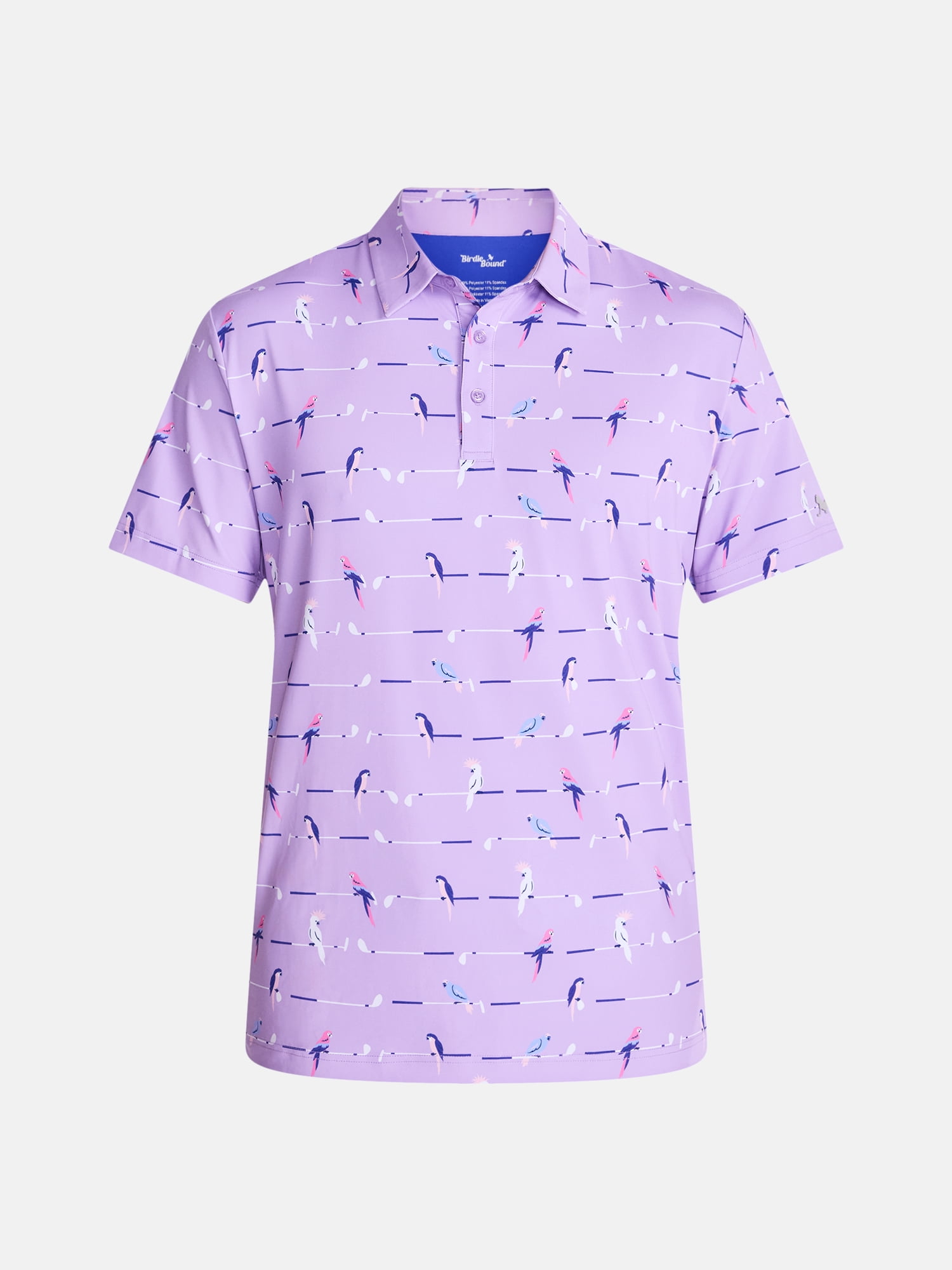 Birdie Bound Men's and Big Men's Breeze Polo Shirt, Sizes XS-4XLT