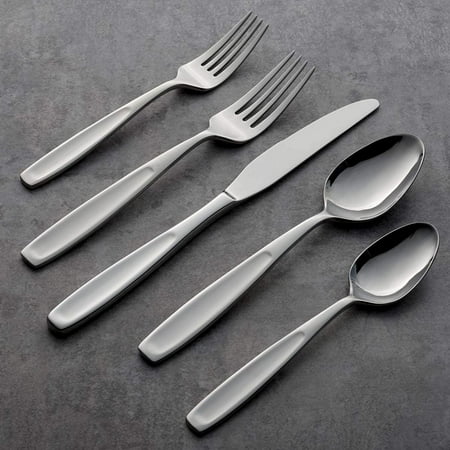 

Oneida Ethan 20 Piece Everyday Flatware Set Service for 4 18/0 Stainless Steel