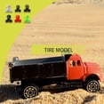 thumbnail image 4 of Shengyu 4 Pieces52mm Elastic *RC Car Tires Wheel Rims Hub Running Racing Drifting Tyres On-road Crawer Assembly Accessories Ten/Black 1Set, 4 of 6