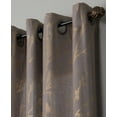 thumbnail image 3 of Miller Curtains Dana 50″ x 95″ Botanical Metallic-Print Window Panel, 3 of 7