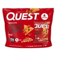 thumbnail image 3 of (8 pack) Quest Tortilla Style Protein Chips, 19g Protein, Baked, Pizza Flavor, 1.1oz Bags, 4 Count, 3 of 11