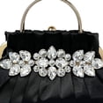 thumbnail image 2 of Bolsa De Embrague De Noche Bolsa de mano de noche para mujer, Bolsa de fiesta de cóctel con diamantes de imitación, Bolsa de mensajero brillante Sywqhk Para Estrenar, 2 of 3