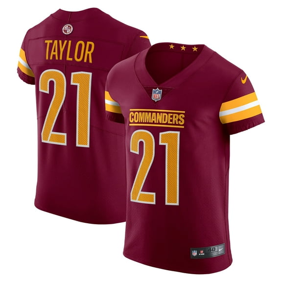 Men's Nike Sean Taylor Burgundy Washington Commanders Vapor Elite Retired Player Jersey