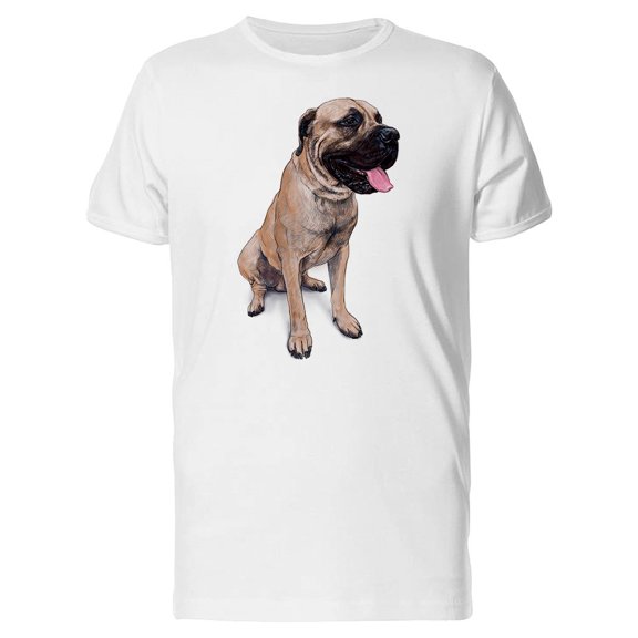 Beautiful English Mastiff Dog Tee Men's -Image by Shutterstock