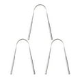 thumbnail image 1 of Kit de raspador de lengua de acero inoxidable, paquete de 3 limpiadores de lengua de acero inox Carevas Limpiadores de lengua, 1 of 6