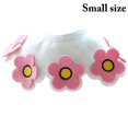 thumbnail image 1 of Cartoon Pet Bandana Duck Rabbit Ear Reusable Heart Dog Bandana Flower Cat Bib, 1 of 10