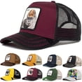 thumbnail image 2 of Gorra De Béisbol De Algodón De Anime Snapback De Alta Calidad Hip Hop Dad Mesh Trucker Hat Dropshipping, 2 of 4