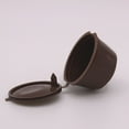 thumbnail image 5 of Paquete de 4 cápsulas reutilizables para cafetera, filtro para taza de café, rellenables. Verde, 5 of 5