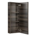 thumbnail image 3 of Cutler Kitchen and Bath Silhouette Modern Wood Medicine Cabinet in Dark Wood, 3 of 3