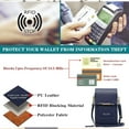 thumbnail image 6 of Anti-Theft Leather Bag,Small Crossbody Cell Phone Purse Wallet for Women,RFID Block Phone Purse Crossbody with Shoulder Strap, 6 of 7