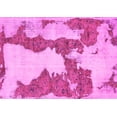 thumbnail image 1 of Ahgly Company Indoor Rectangle Abstract Pink Modern Area Rugs, 2' x 4', 1 of 4