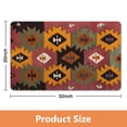 thumbnail image 4 of Stylish Boho Bathroom Rugs: 20x32 inch Non-Slip Aztec Bath Mat, Ultra-Soft, Absorbent, and Elegant - Transforms Your Bathroom with Western Geometric Farmhouse Charm, 4 of 5