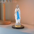 thumbnail image 5 of OUSITAID Goddess Statue Model Decoration Clear Texture Attractive Holy Mother Goddess Praying Miniature Statue, 5 of 5