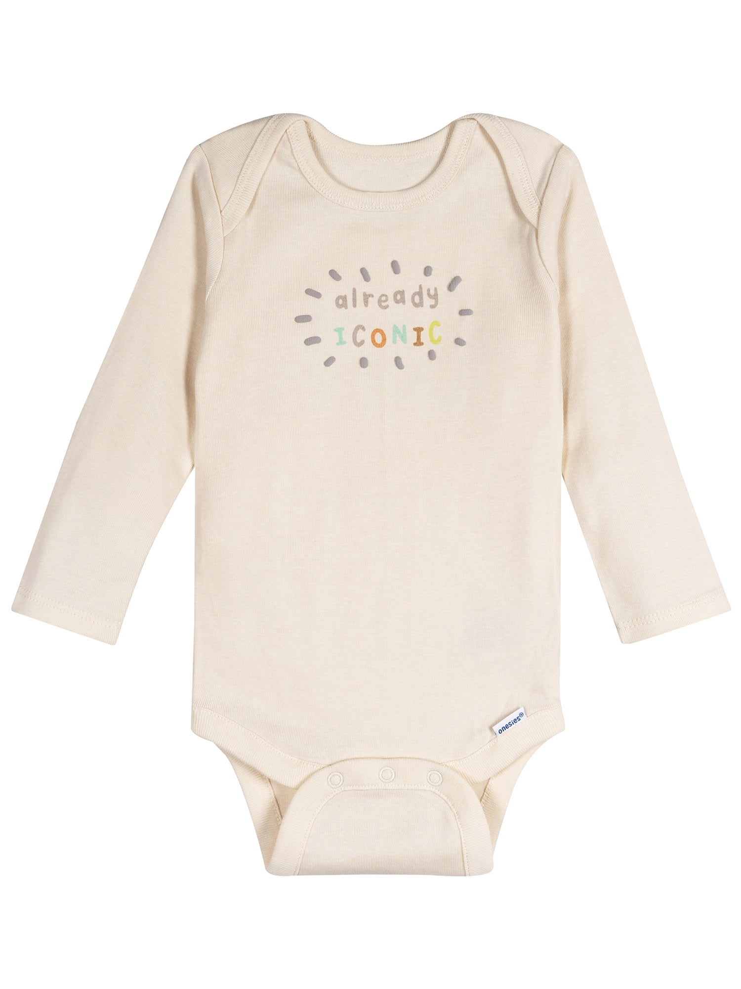 Onesies Brand Baby Neutral 6pc Bodysuits, Sizes (0-3 Months - 12 Months)