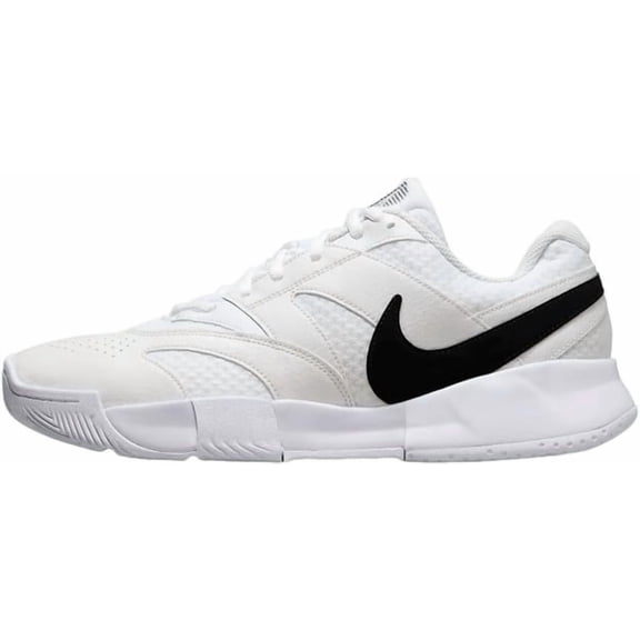 Nike Men's Court Lite 4 Athletic Shoes White/Black/Summit White 8.5 Medium