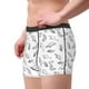 thumbnail image 2 of Balery Sea Turtle Calzoncillos bóxer para hombre, ropa interior de algodón suave y transpirable con cinturilla de nailon-Large, 2 of 5