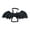 Black#728-74, variant on Forestwhale Halloween Pet Wings 18.11" Lightweight Pet Outfit Adjustable Funny Dress-Up Prop for Dogs Cats White