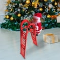 thumbnail image 6 of Teissuly Electric Climbing Ladder Santa Claus Christmas Climbing Santa Plush Doll Toy, 6 of 9