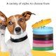 thumbnail image 4 of Bienvenido Collares de cuero para cachorros, collares ajustables para perros grandes, medianos y pequeños, collar multicolor para mascotas, 4 of 5
