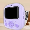 thumbnail image 4 of Cámara digital de juguete para niños, cámara para niños con impresión instantánea, juguete portátil, cámara digital para fotos y videos. Púrpura, 4 of 9
