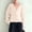White, variant on EchfiProm Womens Fall Tops V-Neck Knitted Long Sleeve with Pocket Black Solid Relaxed Fit Sweater Cardigan for Women